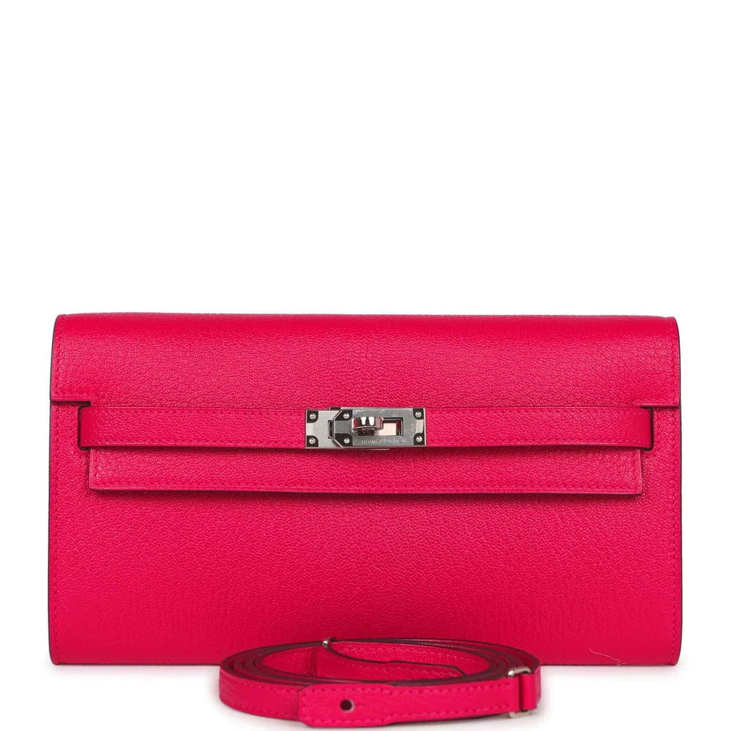 Rose Mexico Chevre Wallet N79604