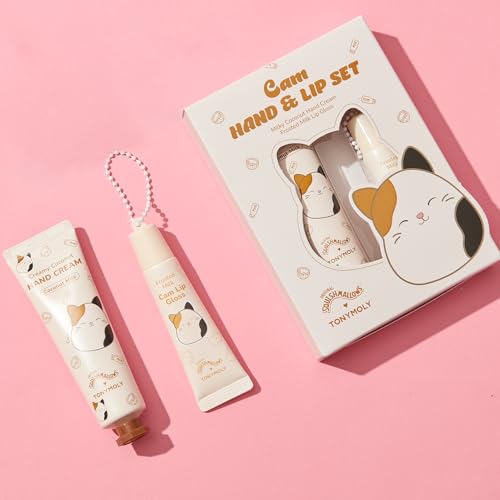 2-Piece Coconut Milk Hand Cream & Frosted Milk Lip Gloss Set H130905
