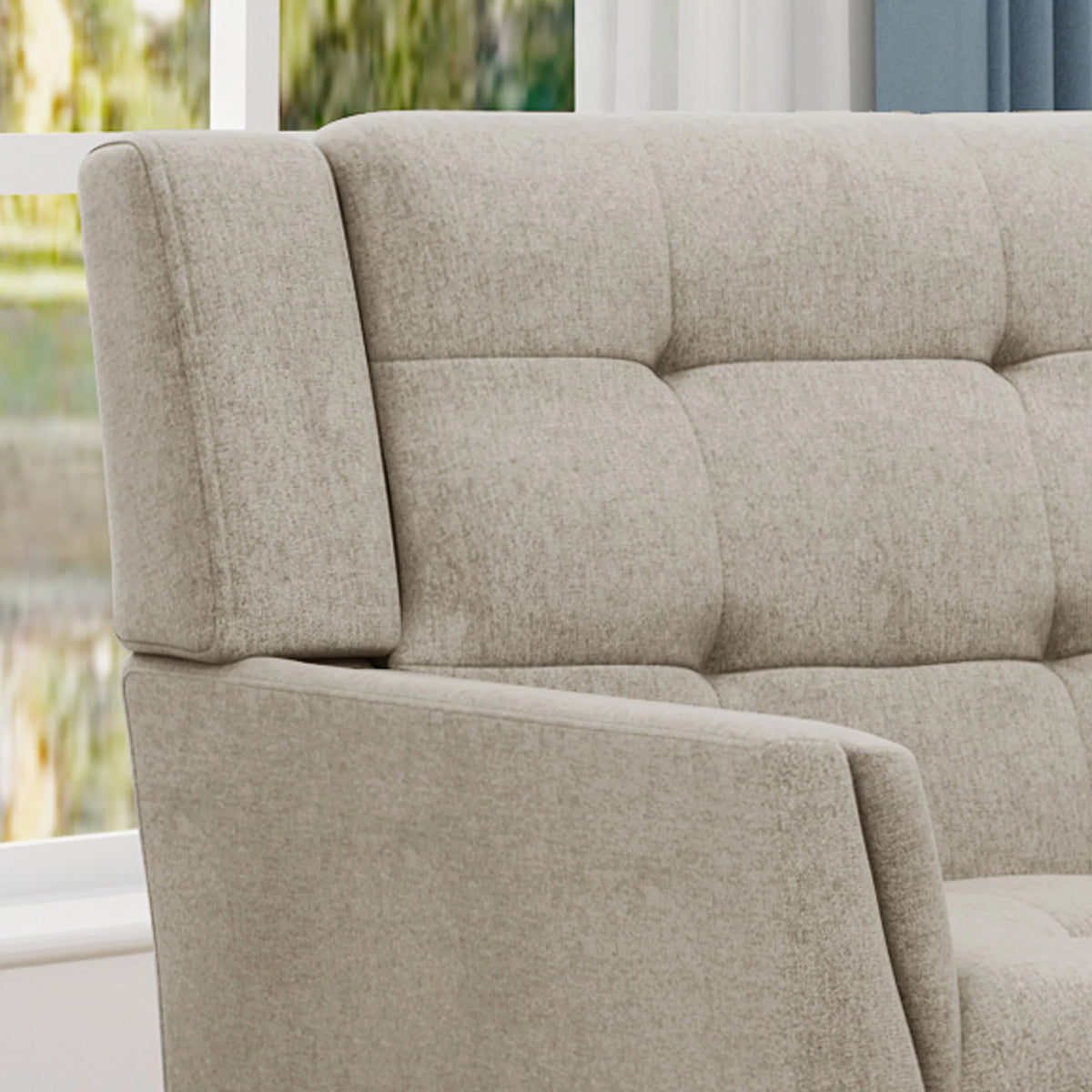 Fabric Arm Chair and Loveseat Set F8262