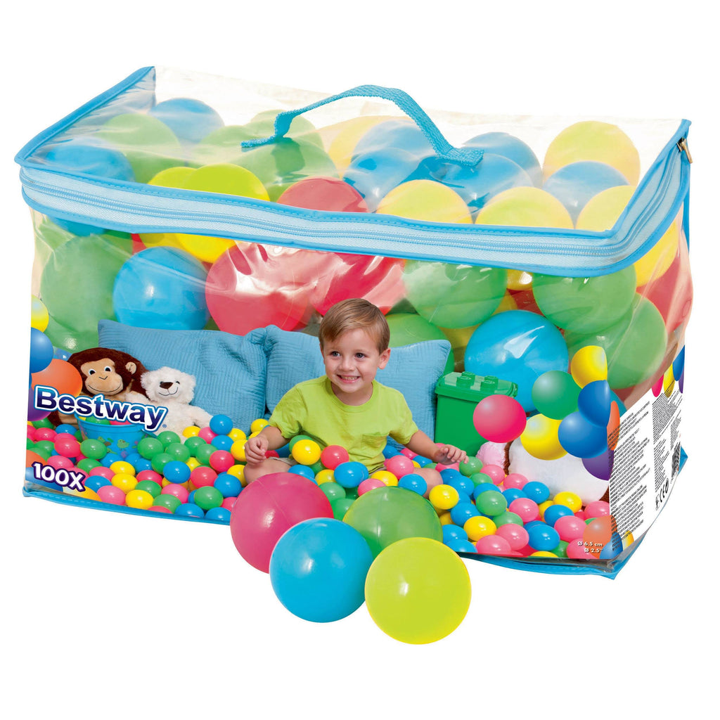 Plastic Play Balls 100 Count 6 Pack B651