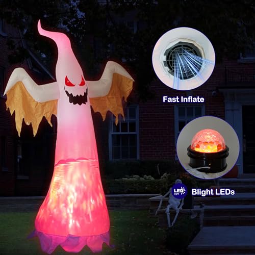 Clown Mask & Inflatable Halloween Decor C2268