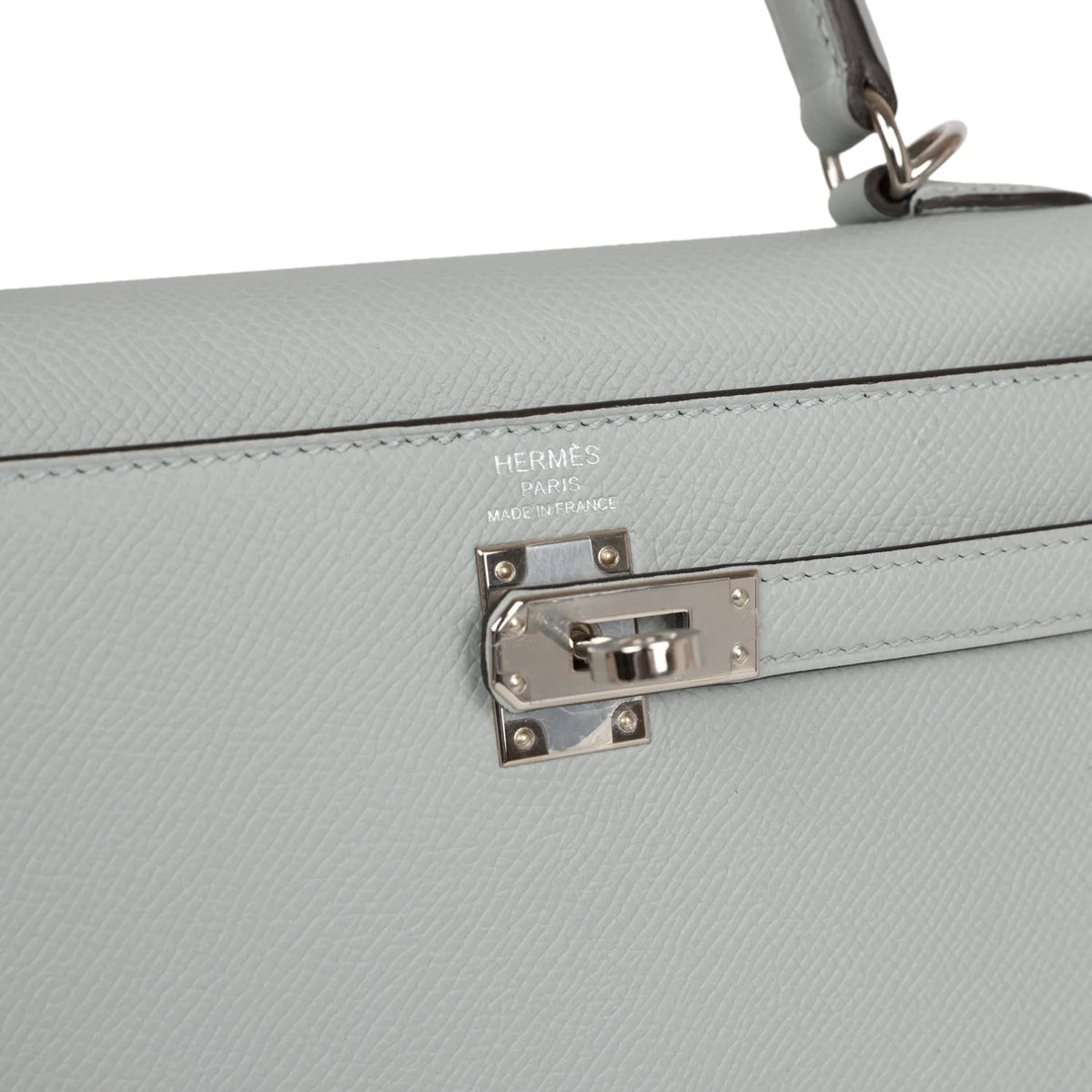 Pre-owned Bleu Glacier Epsom Leather Bag C685758