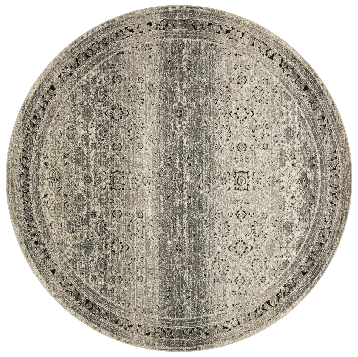 Grey Charcoal Rug U36501
