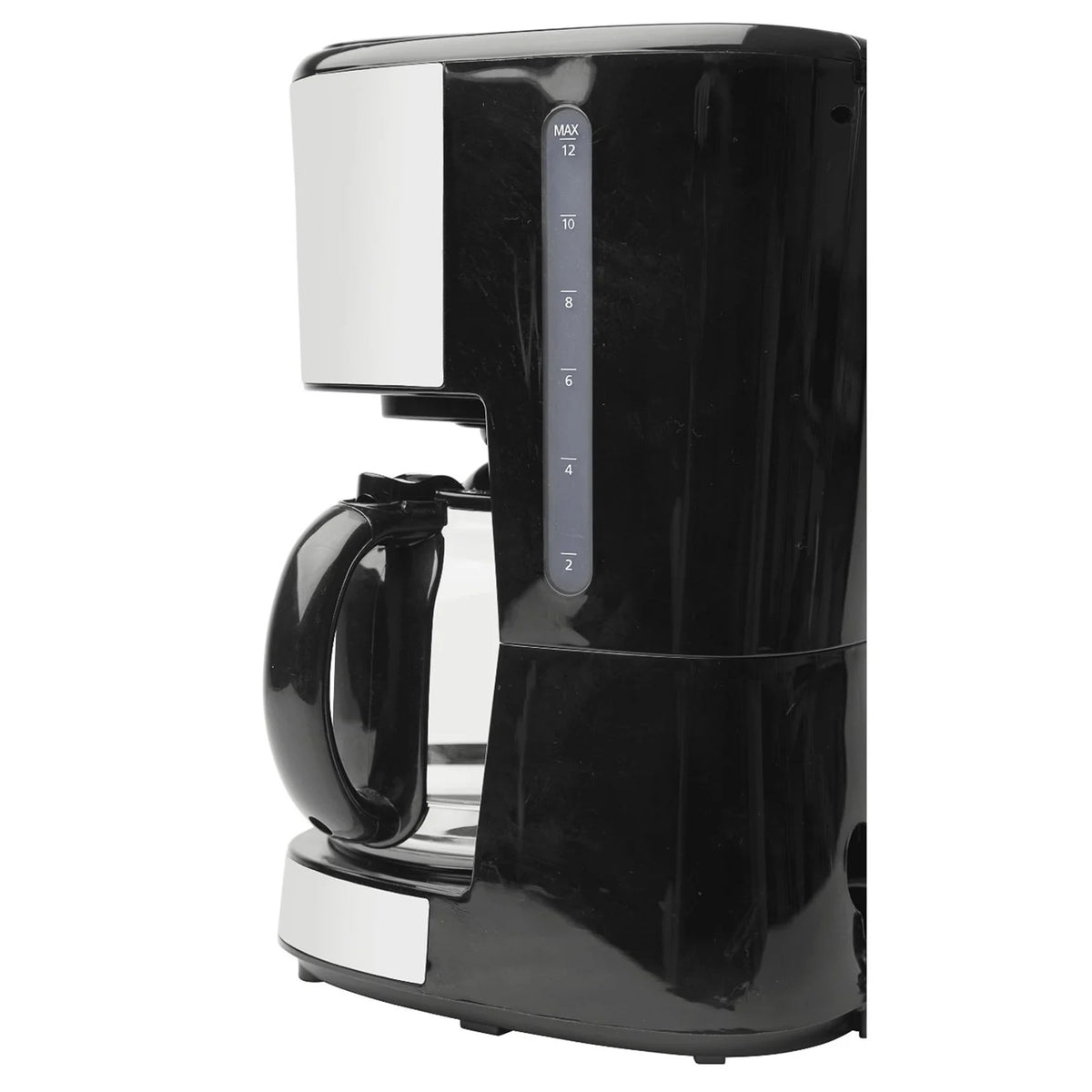 Blue 12 Cup Programmable Coffee Maker with Countertop Microwave N67427