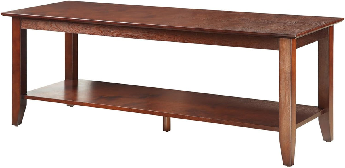 Cherry Coffee Table with Shelf X268
