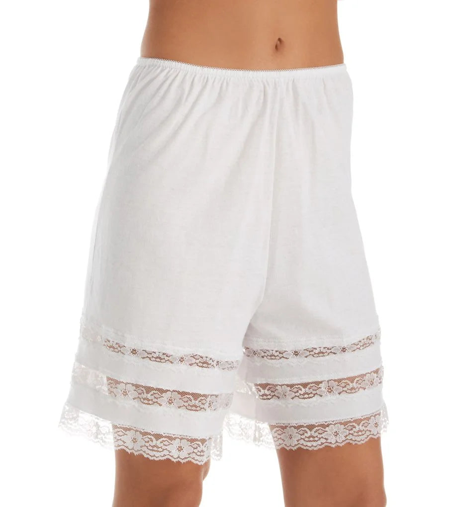 Adjustable Cotton Knit Culottes F9117