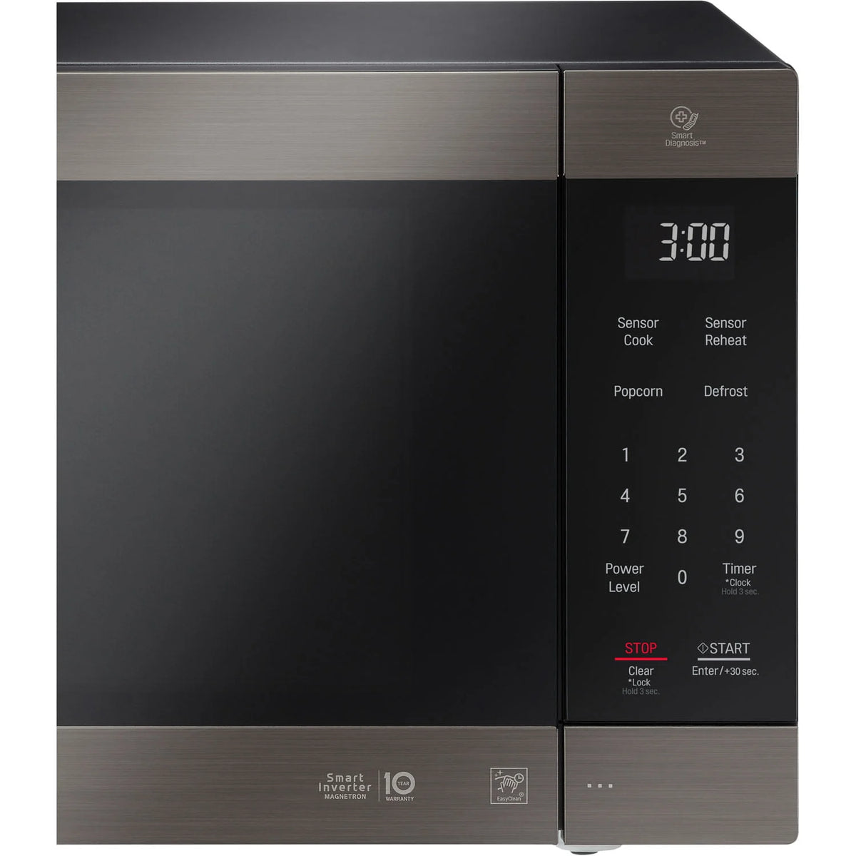 2.0 Cu. Ft. 1200W Black Stainless Steel Countertop Microwave X5476