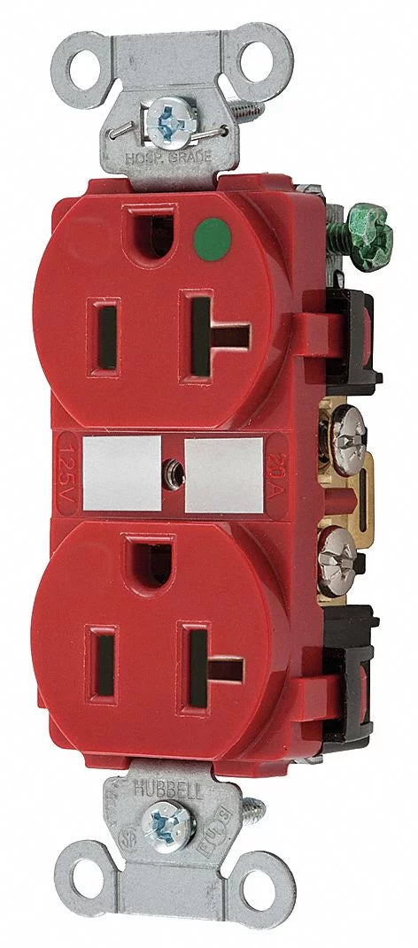 Red 20 A Receptacle A540761