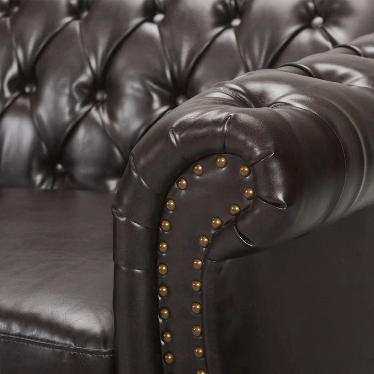 Three-Seater Chesterfield Sofa Y73859