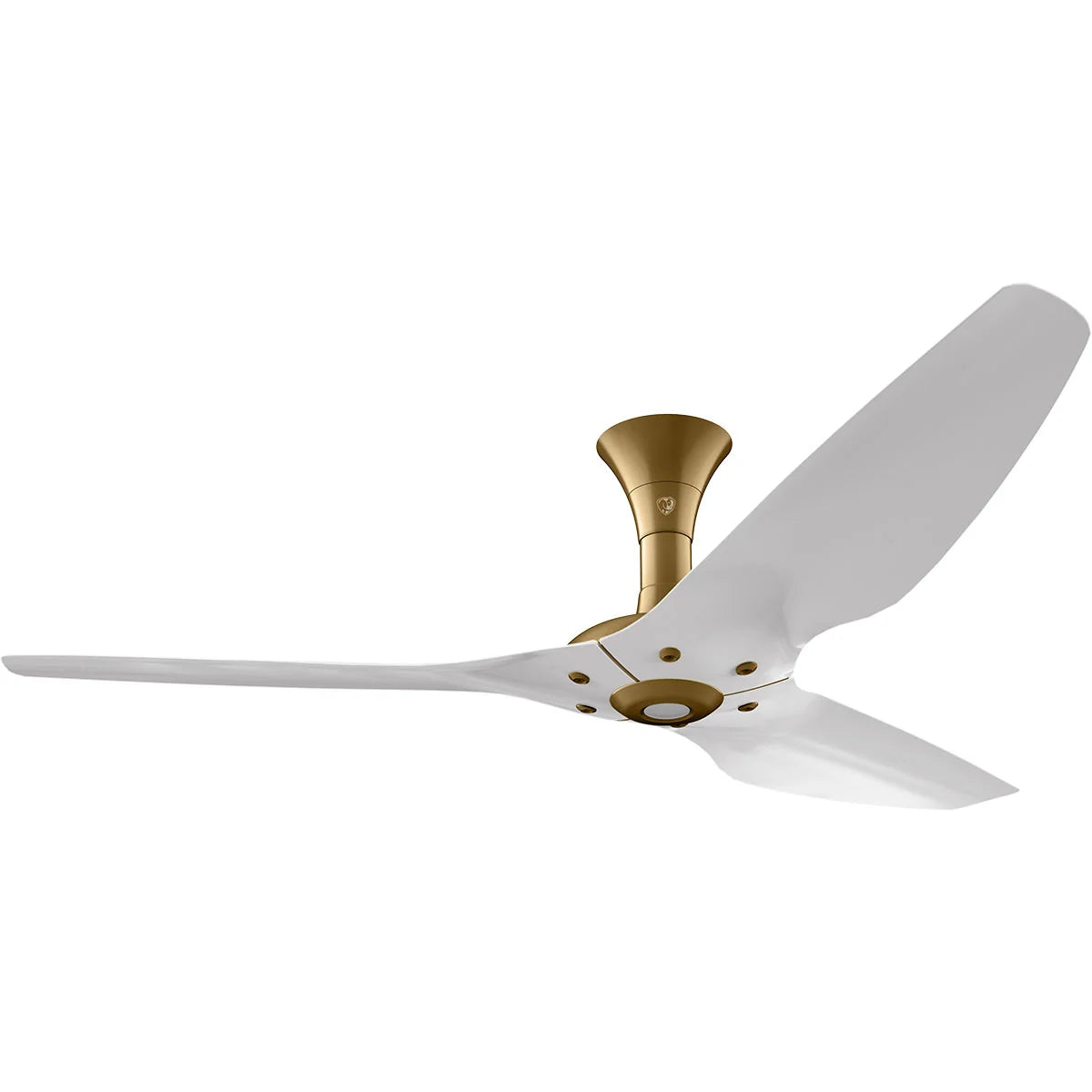 60 Ceiling Fan with White Blades and Gold Finish K6681