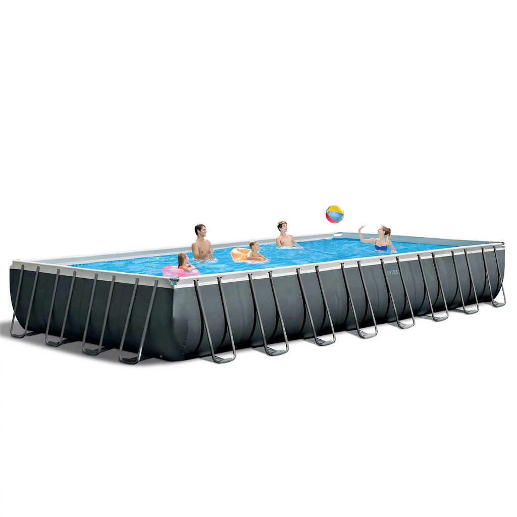 Rectangular Above Ground Swimming Pool Set M3508