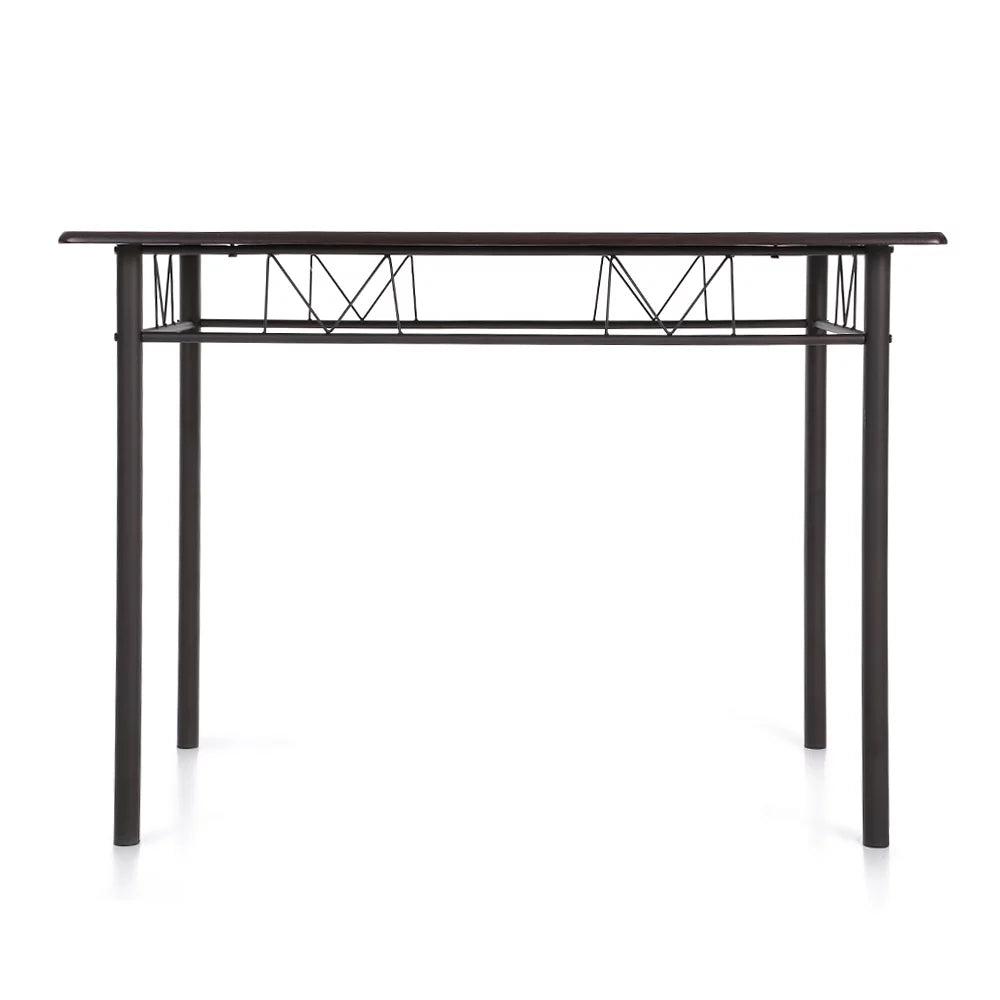 5PCS Metal Frame Dining Table Chairs Set V9711