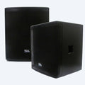 Passive 18x22 High Power Subwoofer Cabinets Pair F2076
