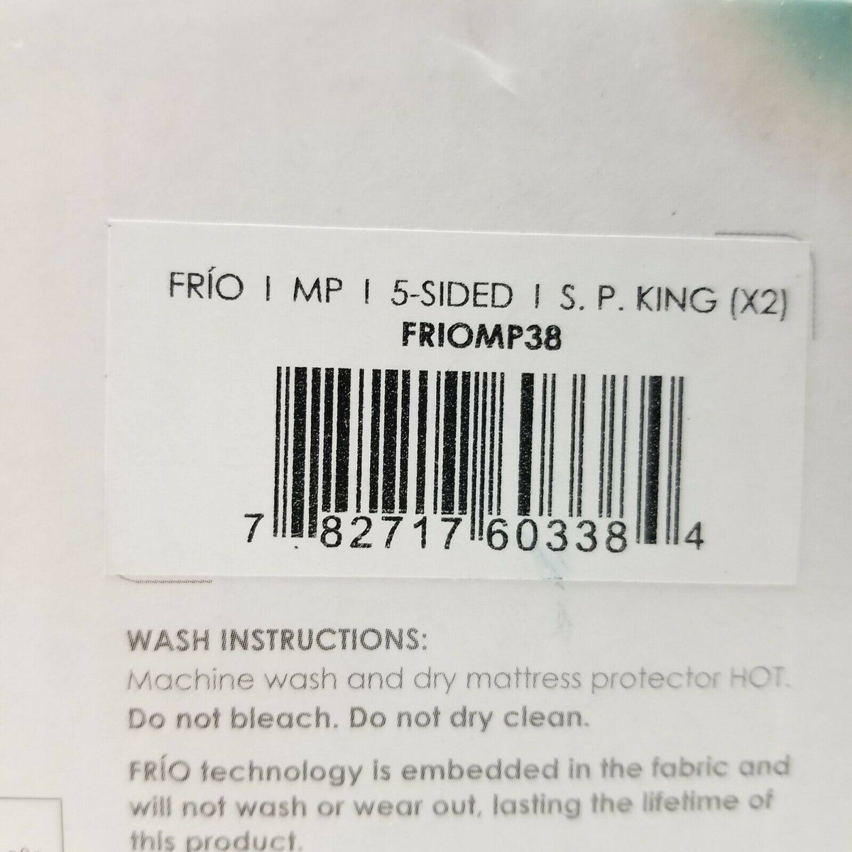 White Twin XL Mattress Protector V3978