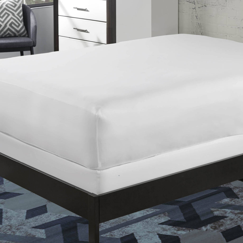 White Twin XL Mattress Protector V3978