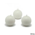 White 2-Inch Ball Candles, Pack of 96 F7558