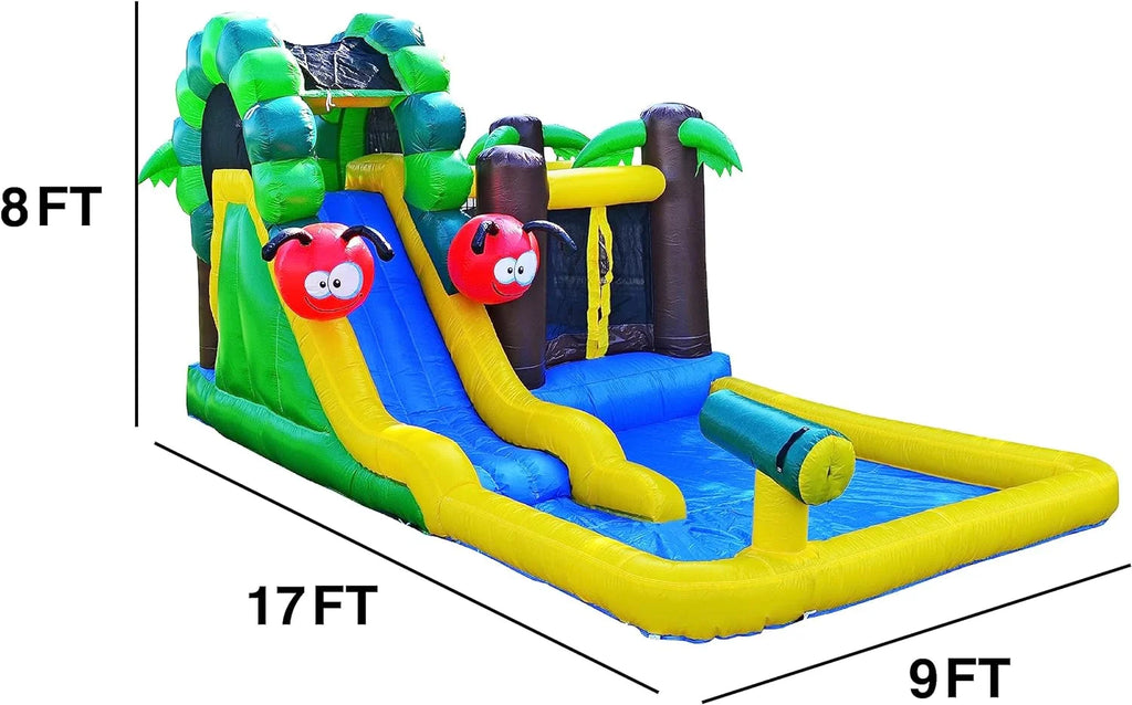 Water Slide Bounce House with Blower M451