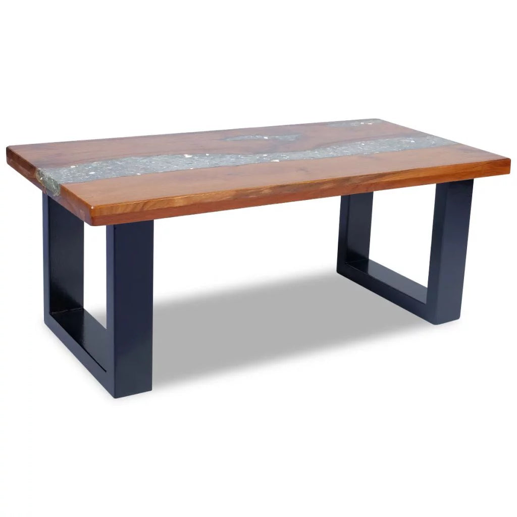 Teak Resin Coffee Table K698