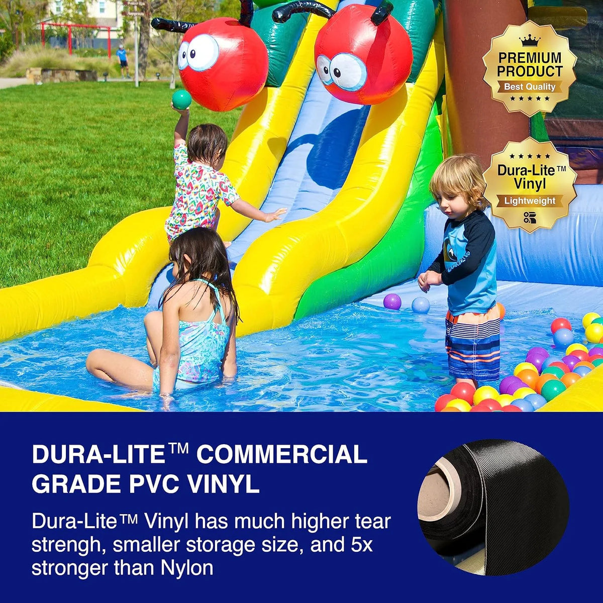 Water Slide Bounce House with Blower M451