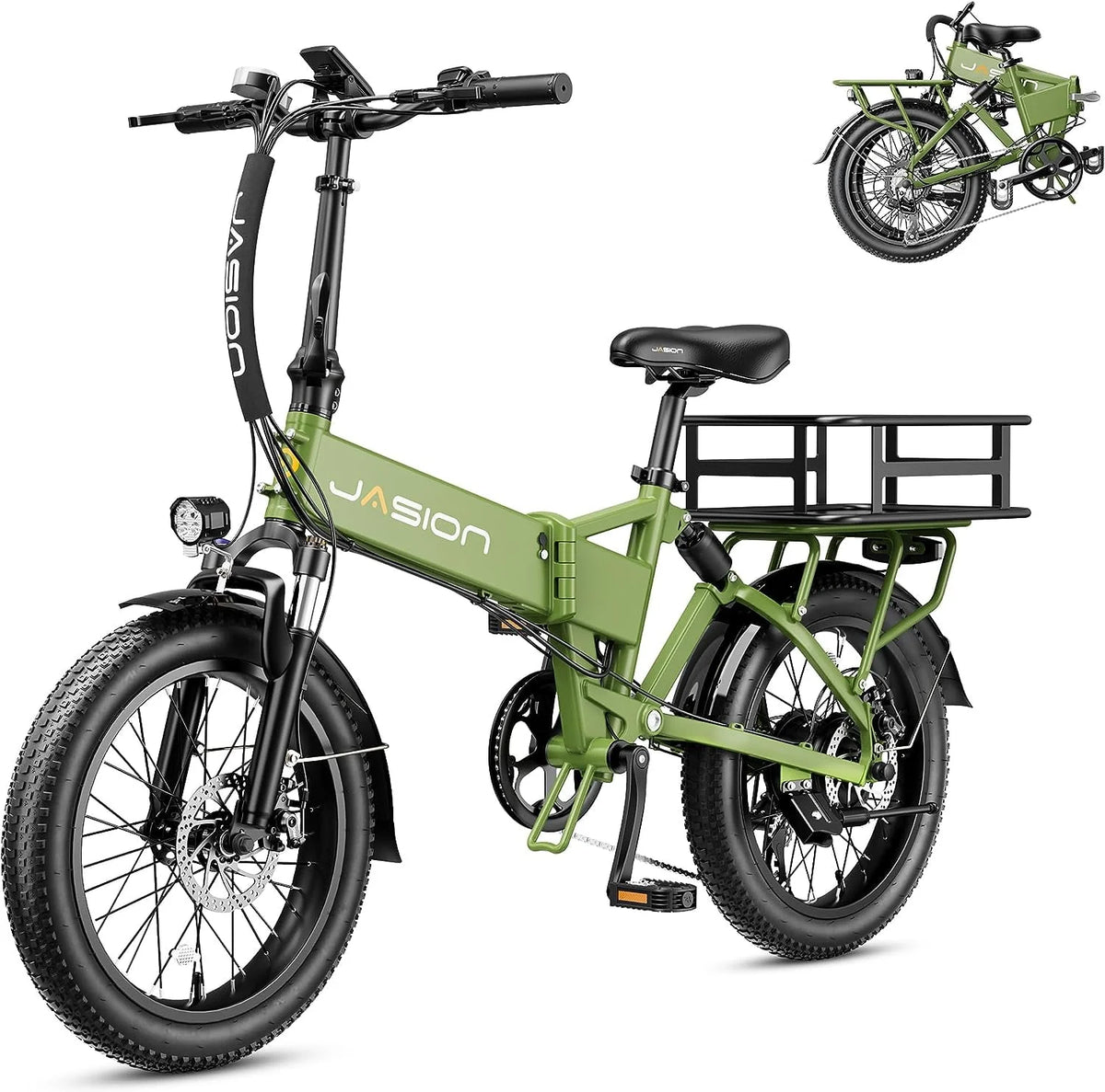500W Folding Electric Bike with 48V 10AH Removable Battery R683566