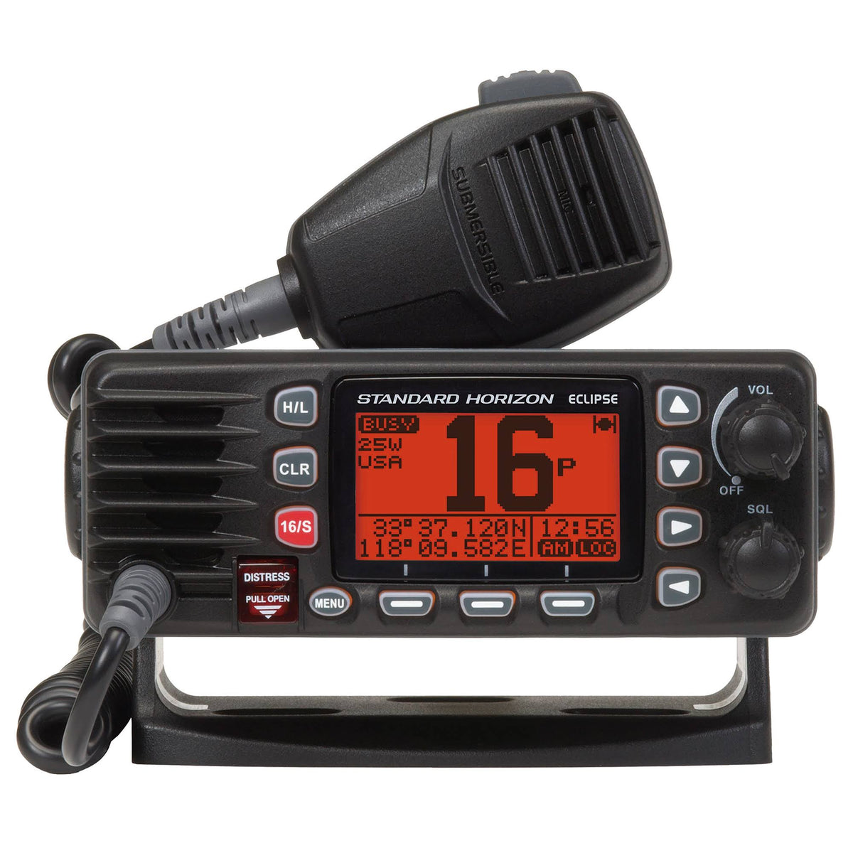 Fixed Mount VHF Black B1080