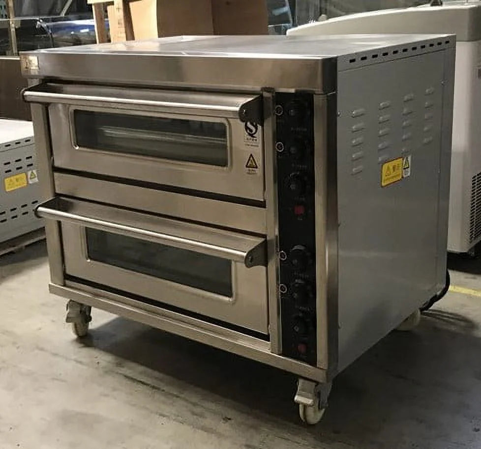 Electric double Deck Pizza Bakery Oven F28796