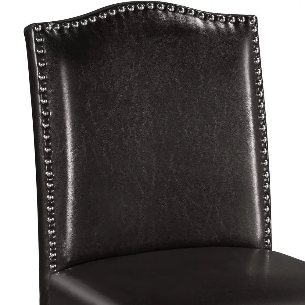 Brown Faux Leather Dining Chairs H246603