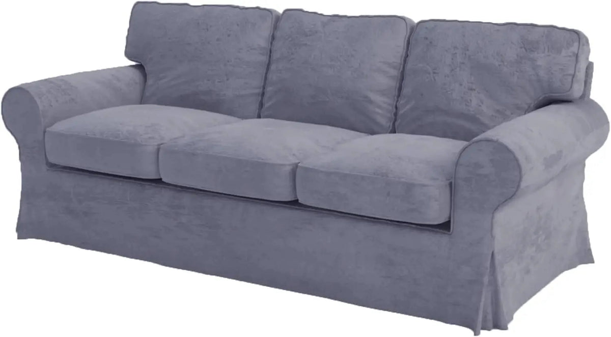 Velvet Three Seat Sofa Slipcovers H729