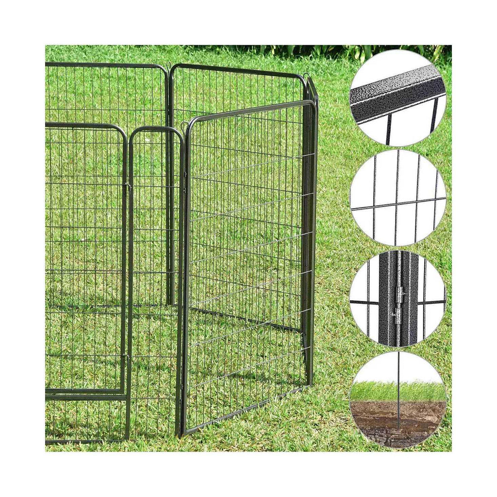 Extra Large Pet Playpen Dog Exercise Fence Panel A993