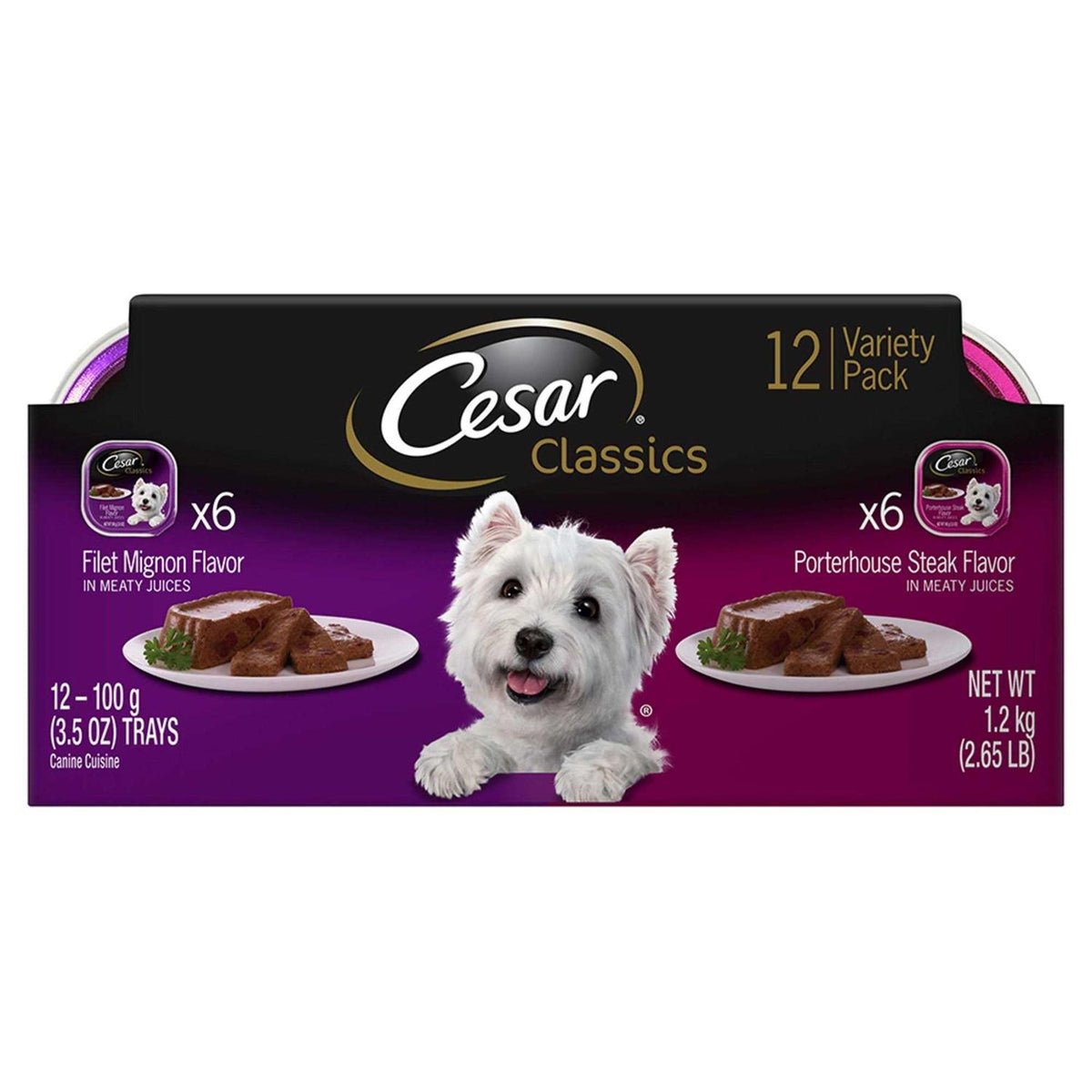 Filet Mignon & Porterhouse Steak Wet Dog Food E564207