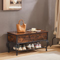 Shoe Rack Bench with Storage Shelf I5933