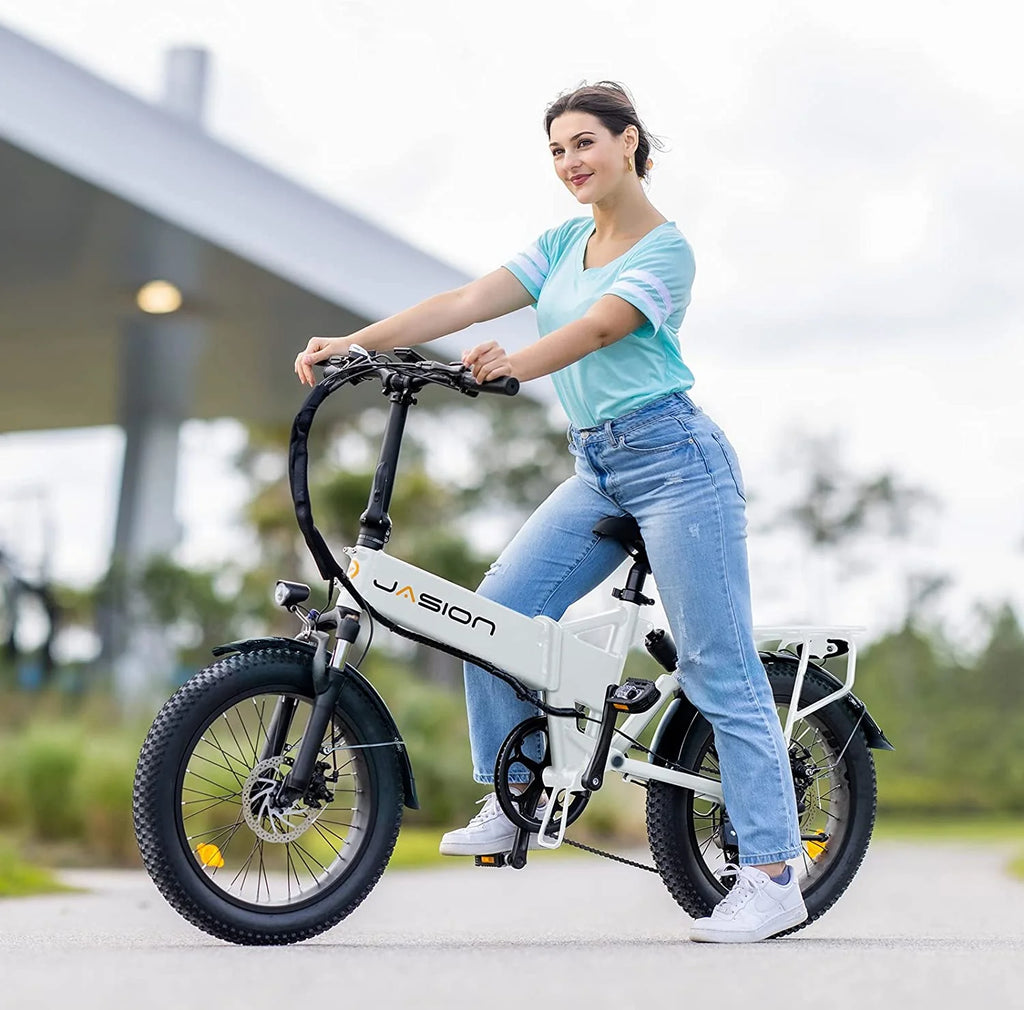 500W Folding Electric Bike with 48V 10AH Removable Battery R683566