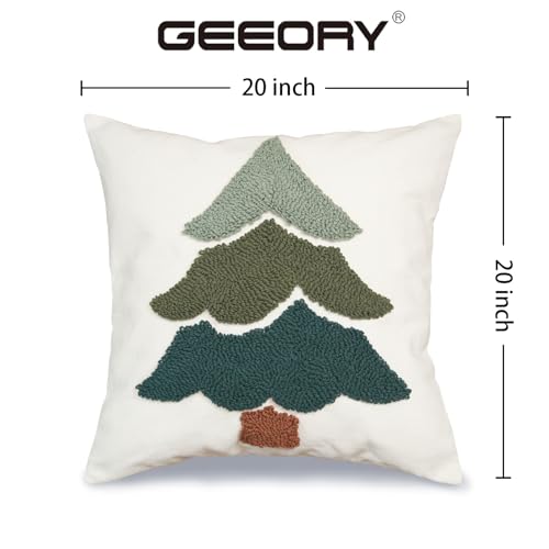 Christmas 18x18 Inch Embroidered Throw Pillow Covers I46970