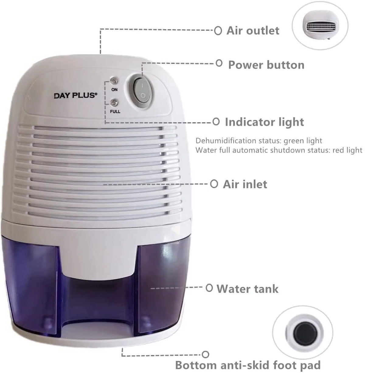 Mini Dehumidifier Y197