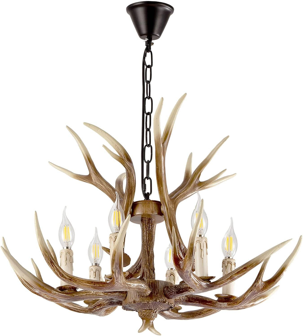 6 Lights Antler Chandelier Z91153