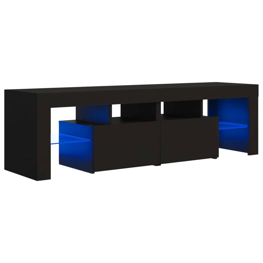 Sonoma Oak TV Cabinet with LED Lights F415146