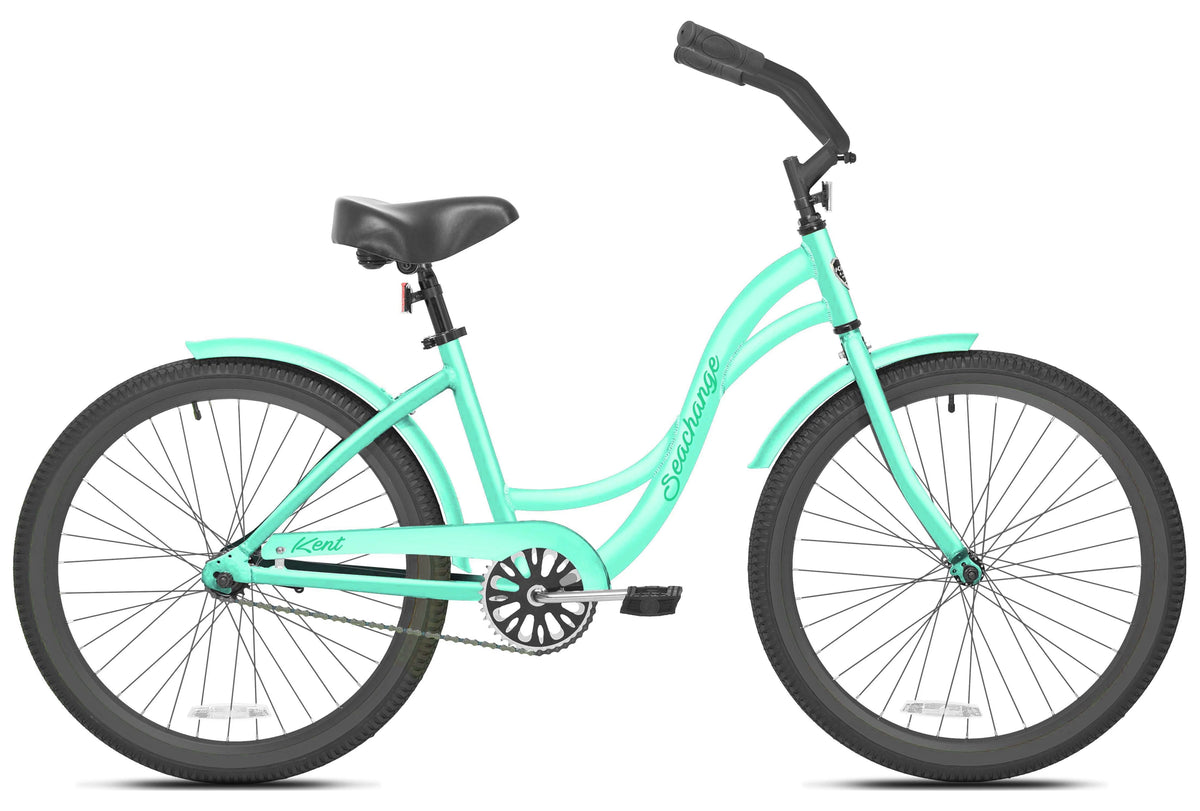 24-inch Mint Green Beach Cruiser Bicycle P3080