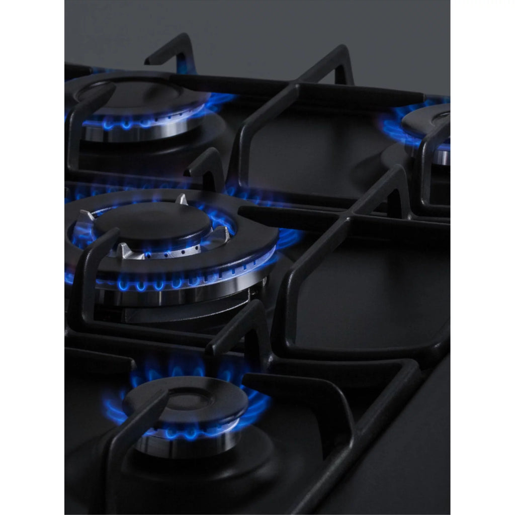 Black 5-Burner Gas Cooktop with Sealed Burners K85728