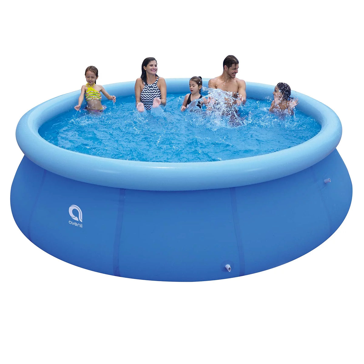 Inflatable Top Ring Round Pool Blue 10 ft x 30 in Q5151