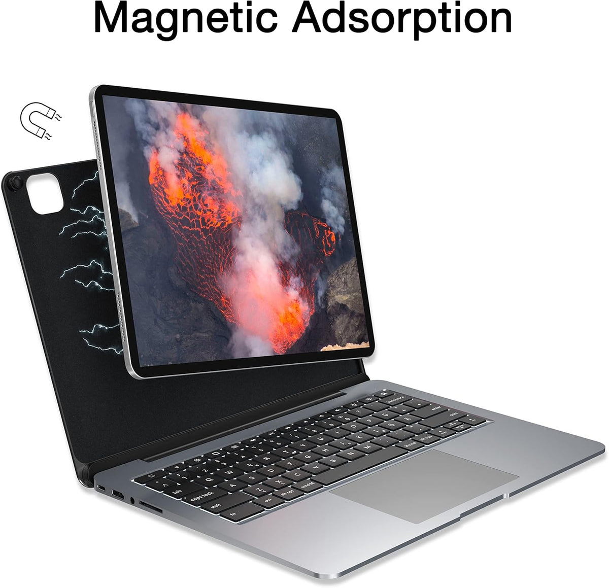 Magnetic Backlit Keyboard Case with Touchpad U519511