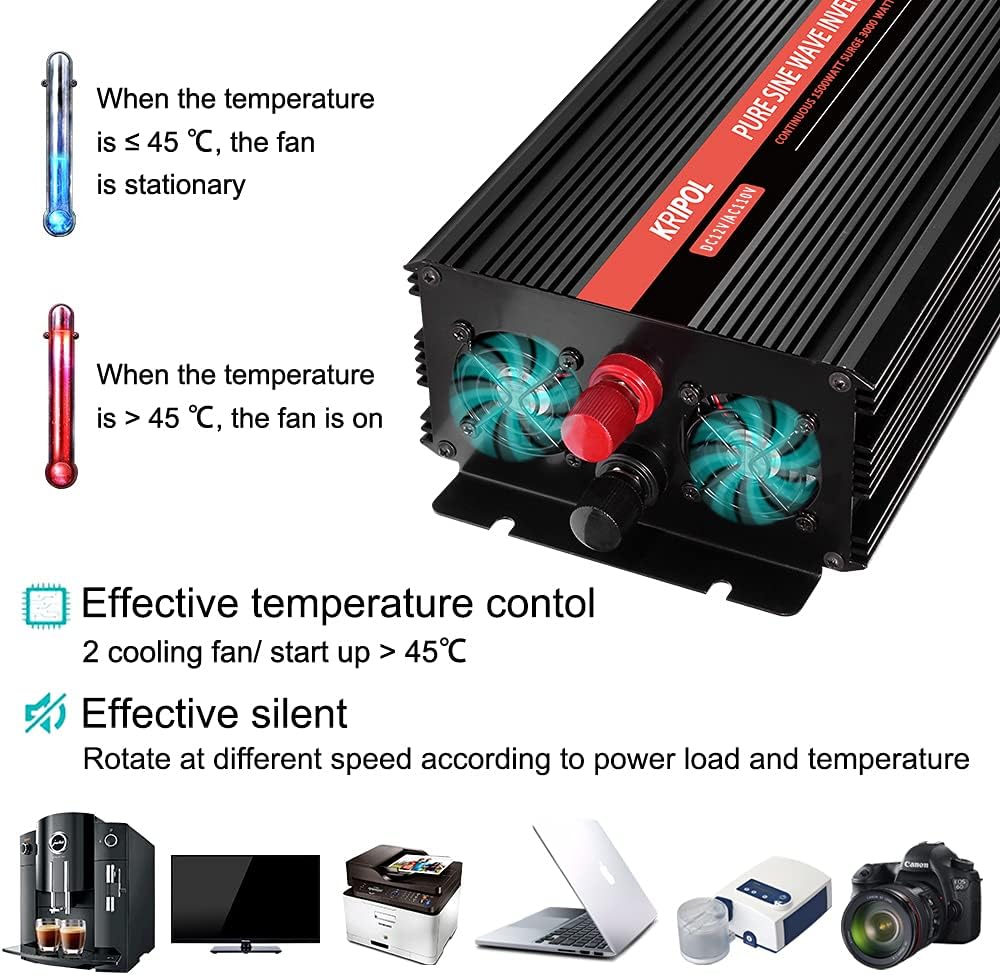2000 Watt Pure Sine Wave Inverter G190
