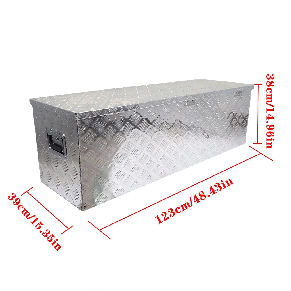 Aluminum Tool Box with Lock F43359