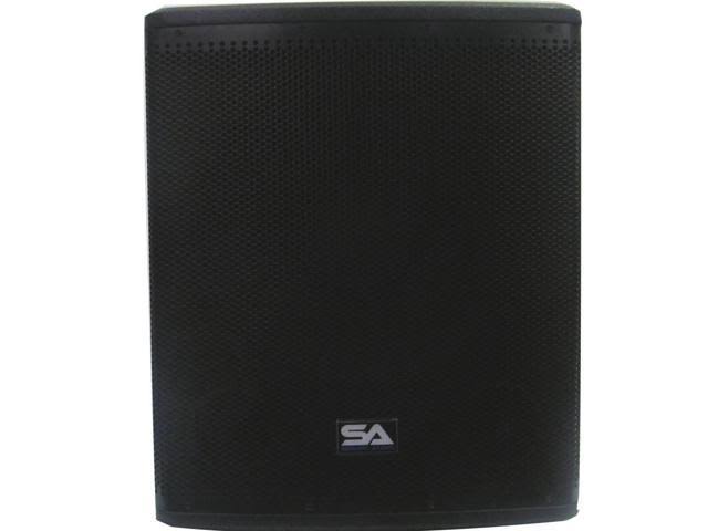 Passive 18x22 High Power Subwoofer Cabinets Pair F2076