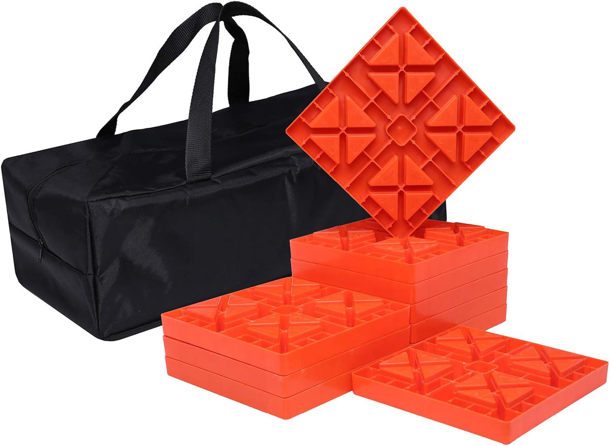 Camper Leveling Blocks 10 Pack with Carrying Bag J12362