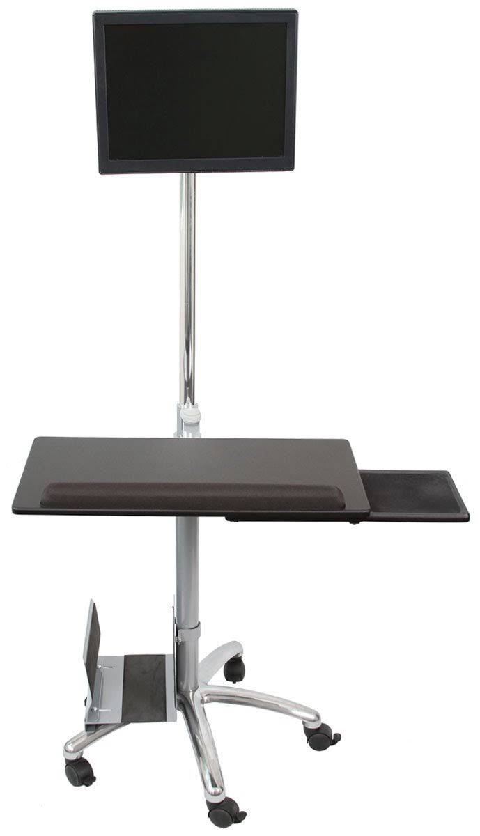 Mobile Computer Cart on Wheels N450