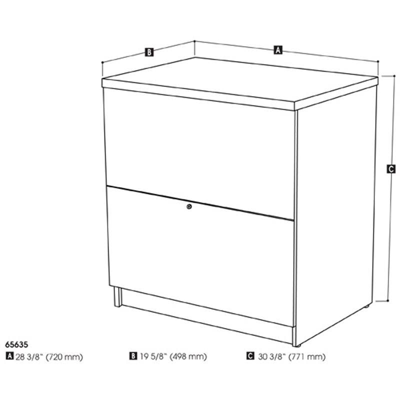 29W Standard Lateral File Cabinet J5732