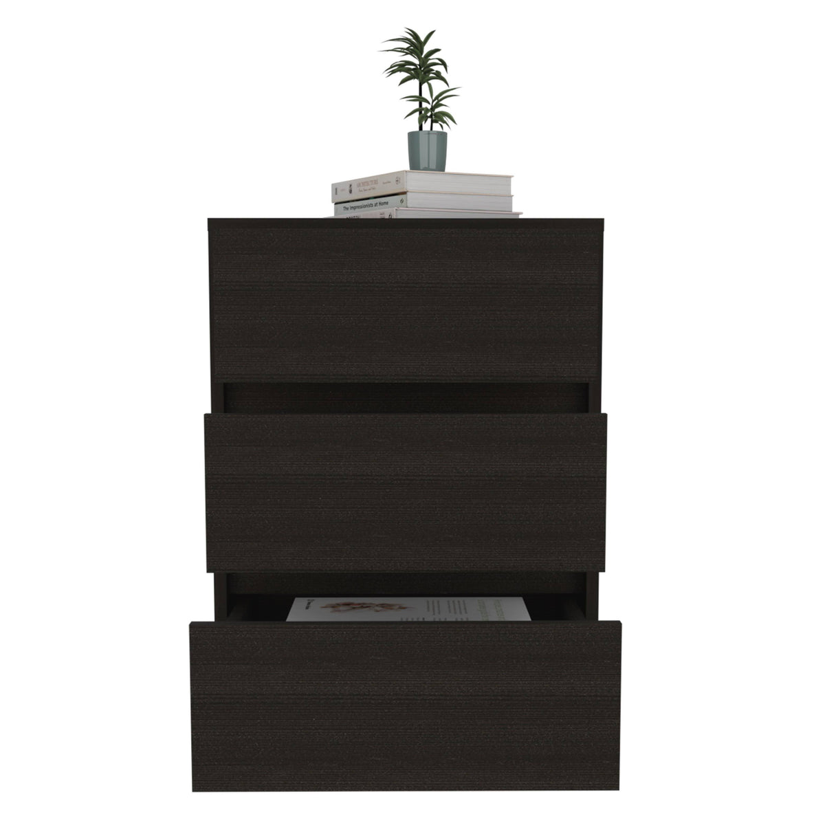 White 3 Drawer Filing Cabinet X939435