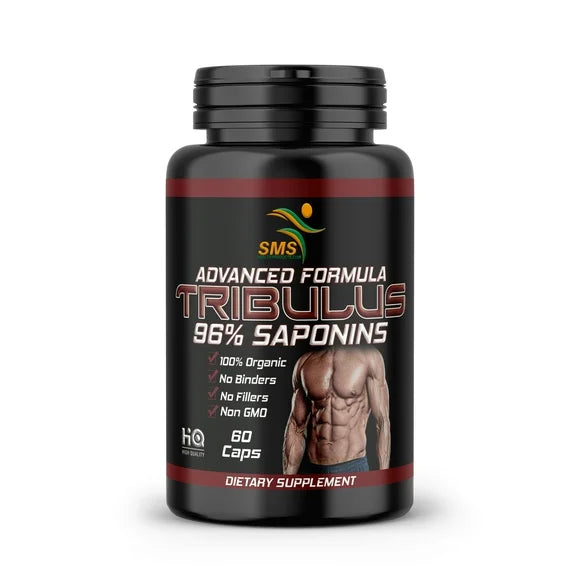 60 Capsules Tribulus Terrestris 96% Saponins Dietary Supplement F84021