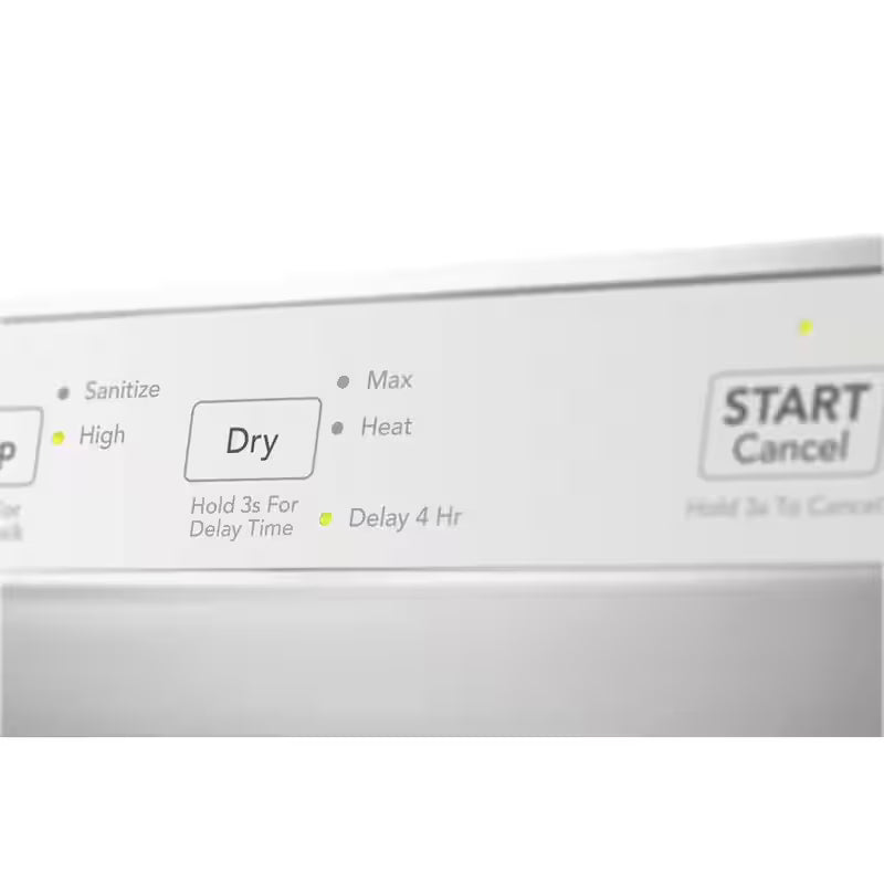 White 24 in Built-In Tall Tub Dishwasher with 4 Cycles M331