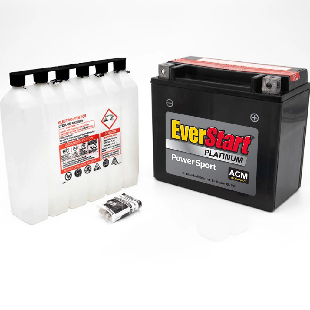 AGM PowerSport Battery Group Size 20LBS 12 Volt 270 CCA B75970